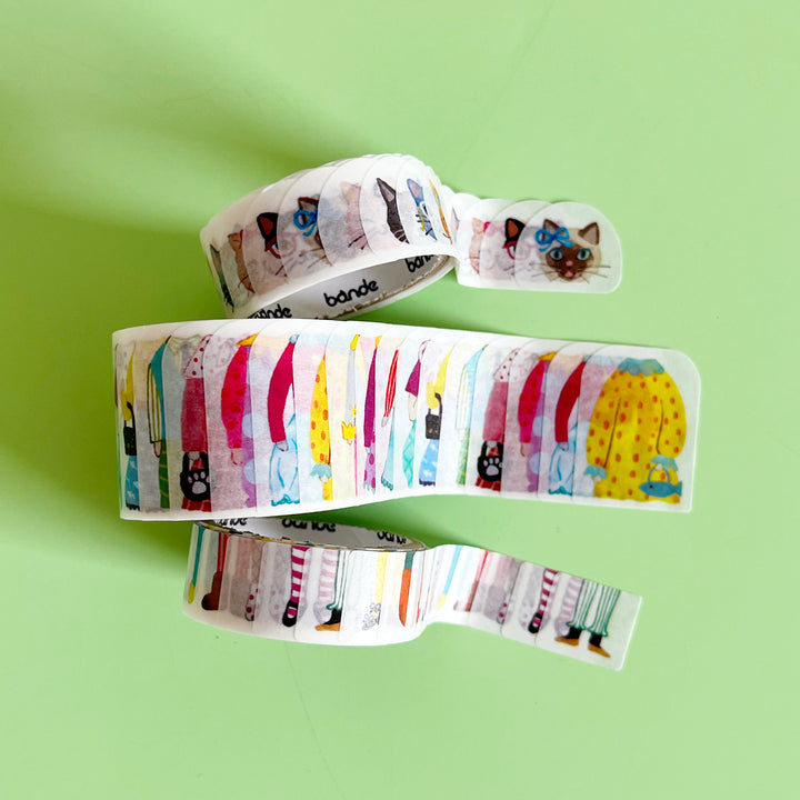 Get Ready With Me Cats Sticker Roll
