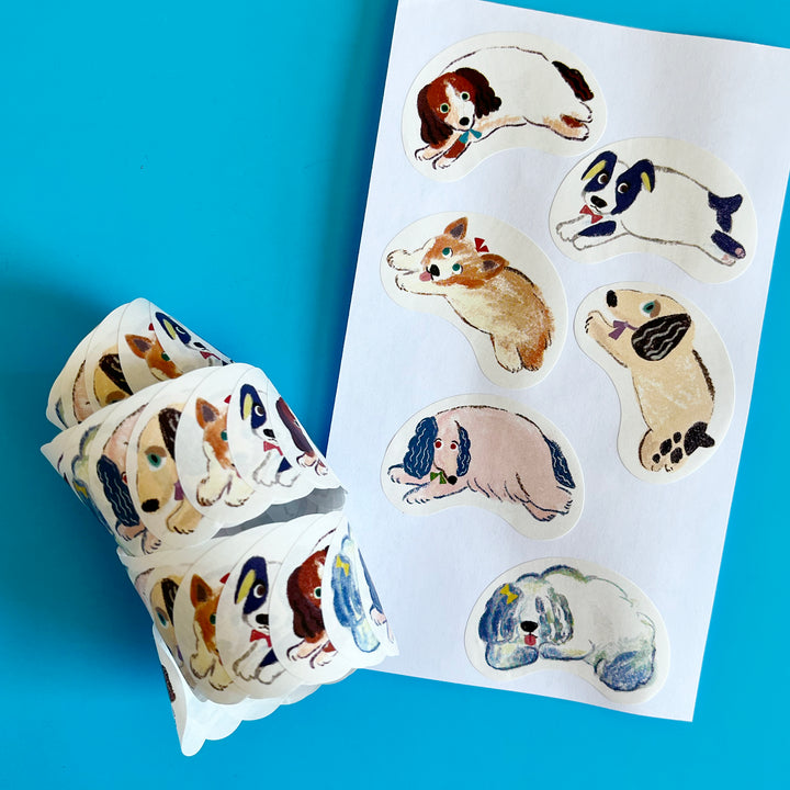 Floppy Dog Washi Sticker Roll