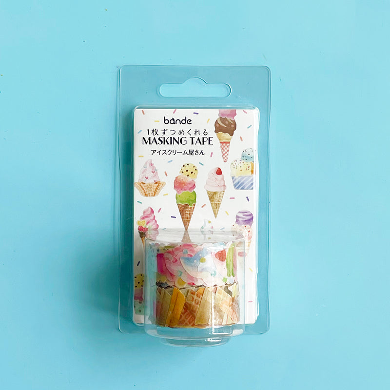 Ice Cream Washi Sticker Roll