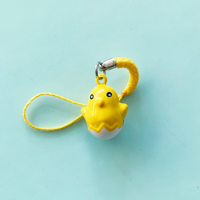 Chick in Egg Bell Charm