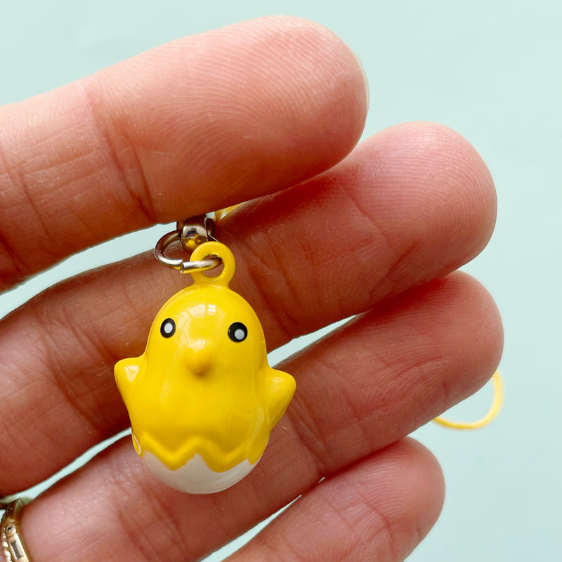 Chick in Egg Bell Charm