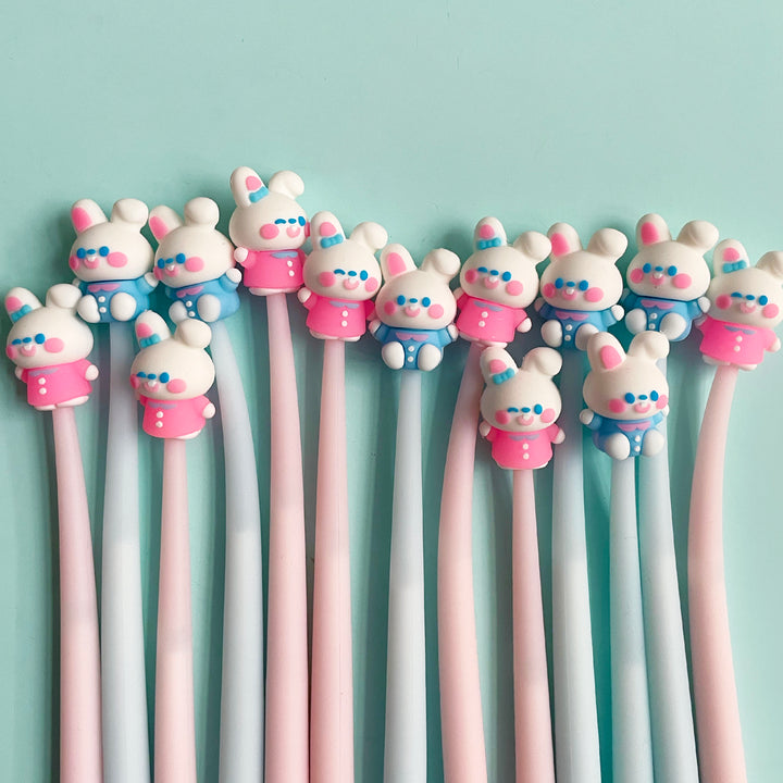 Cutie Rabbit Wiggle Gel Pen
