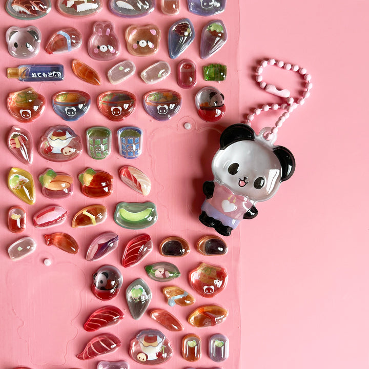 Delicious Food Bubble Stickers