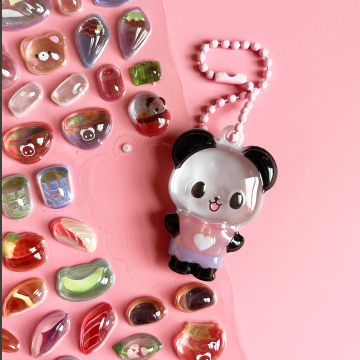 Delicious Food Bubble Stickers