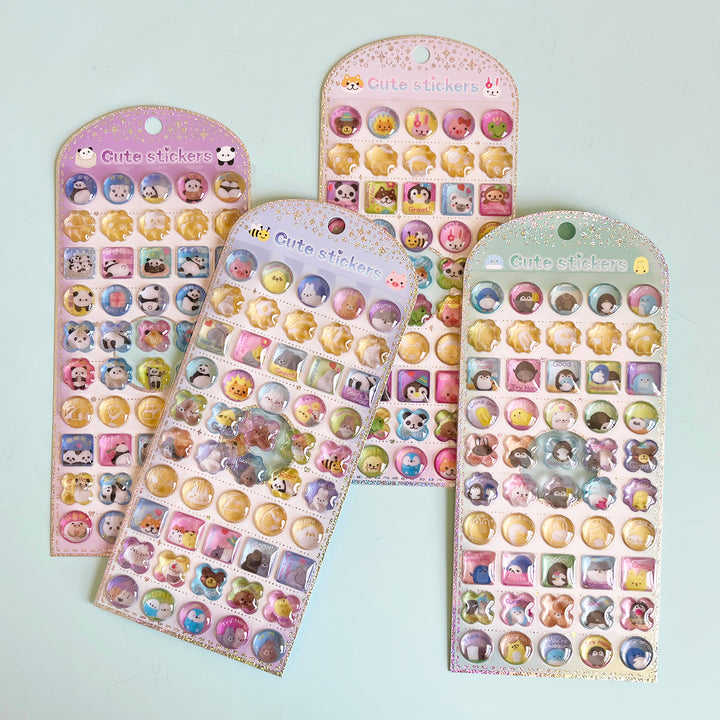 Cute Bubble Reward Stickers