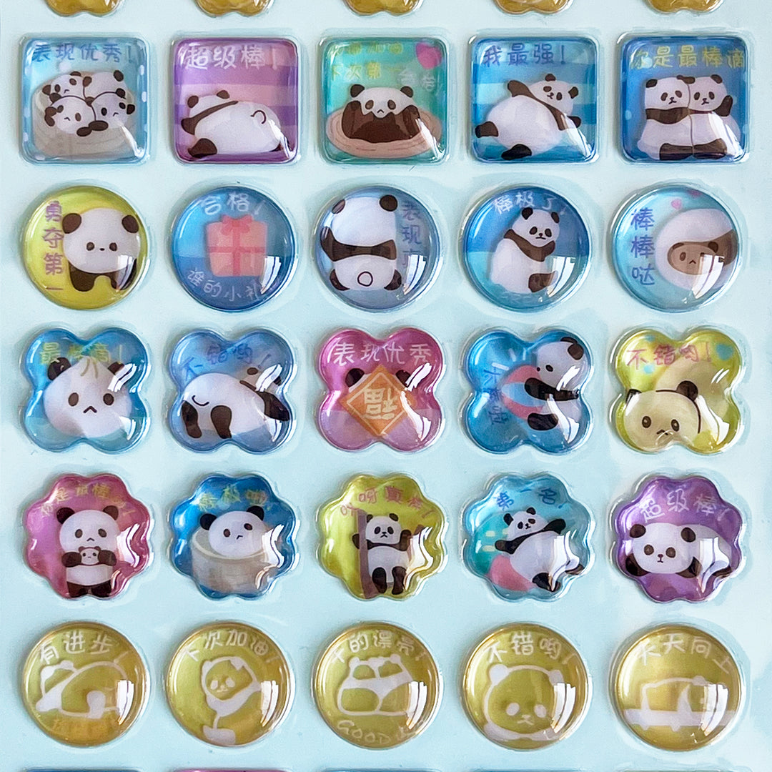 Cute Bubble Reward Stickers