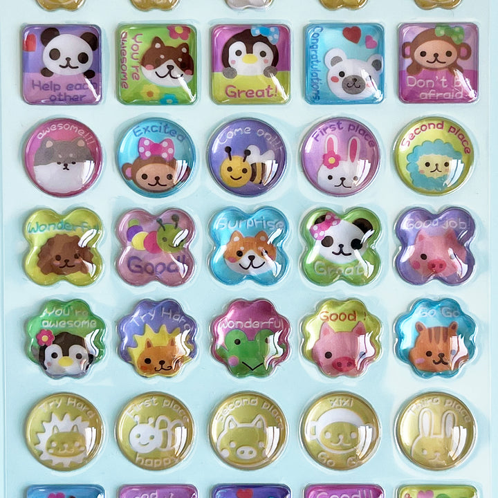 Cute Bubble Reward Stickers