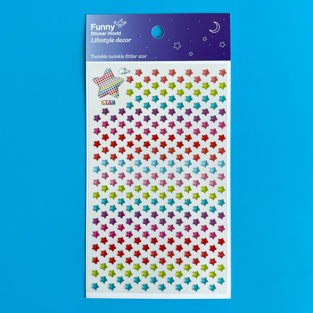 A Whole Bunch of Tiny Star Stickers
