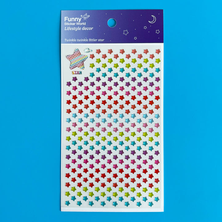 A Whole Bunch of Tiny Star Stickers