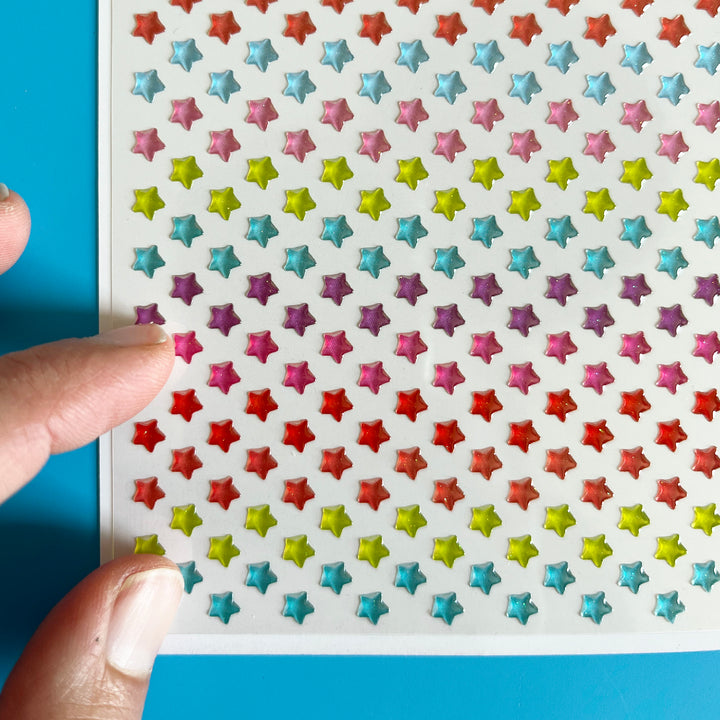 A Whole Bunch of Tiny Star Stickers