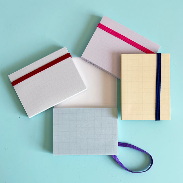 Color Band Grid Sticky Notes