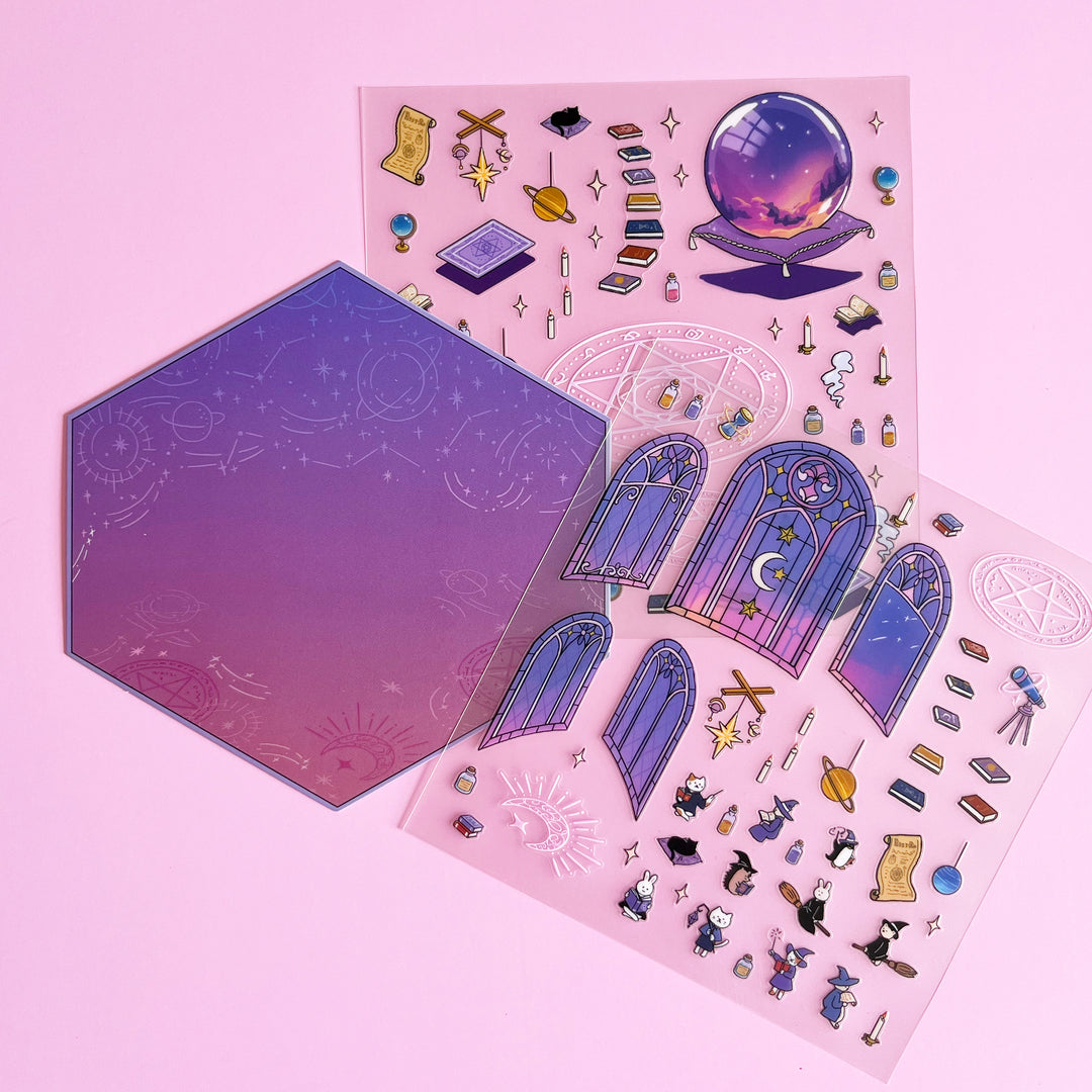 Animal Life 3D Diorama Sticker Kit