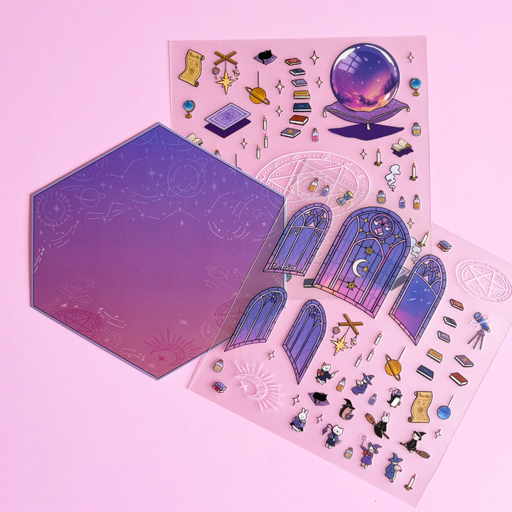 Animal Life 3D Diorama Sticker Kit