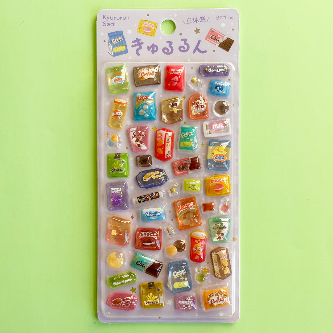 Kyururun Bonbon Drop Stickers