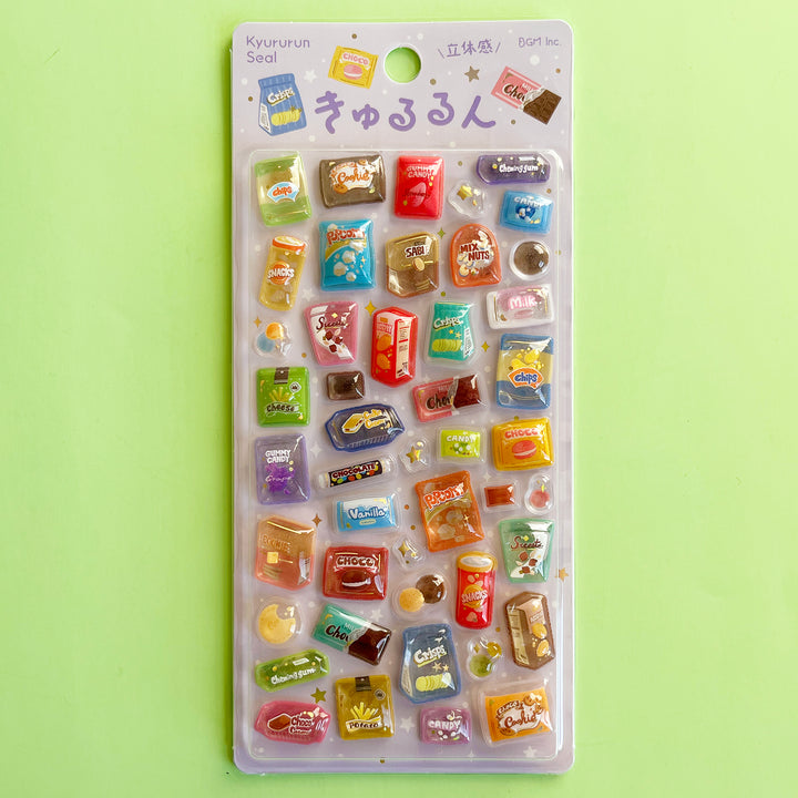 Kyururun Bonbon Drop Stickers