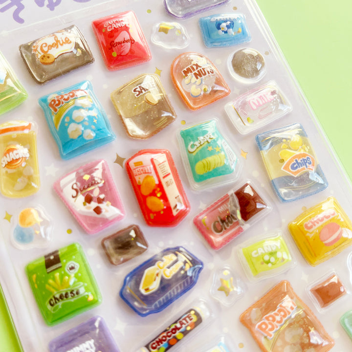 Kyururun Bonbon Drop Stickers