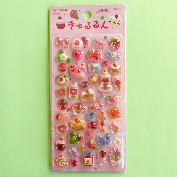 Kyururun Bonbon Drop Stickers