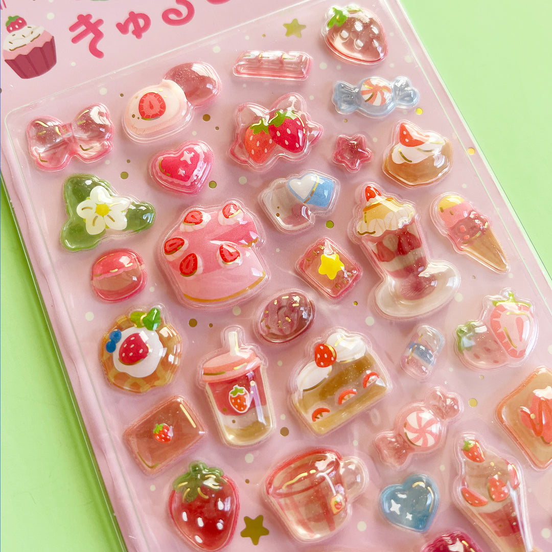 Kyururun Bonbon Drop Stickers