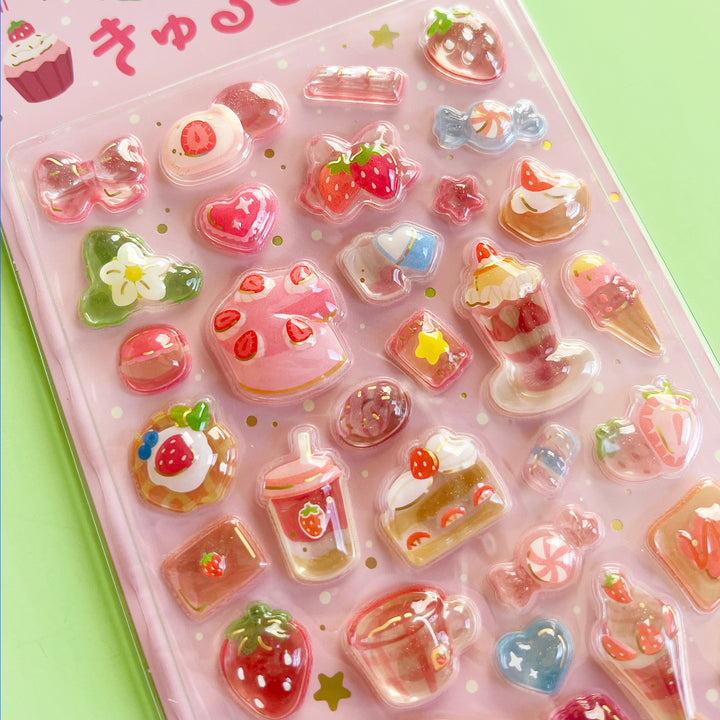 Kyururun Bonbon Drop Stickers