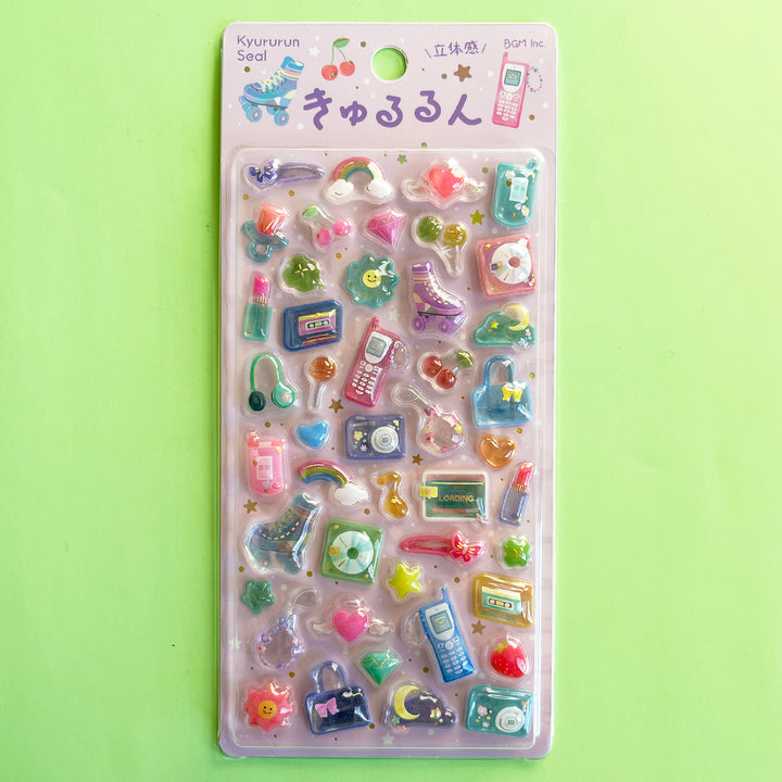 Kyururun Bonbon Drop Stickers