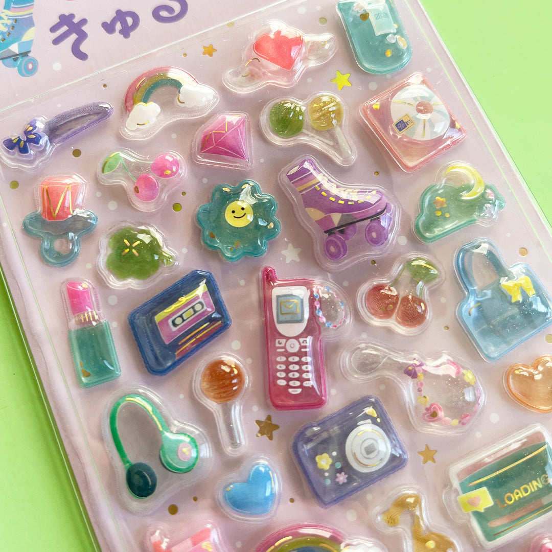 Kyururun Bonbon Drop Stickers