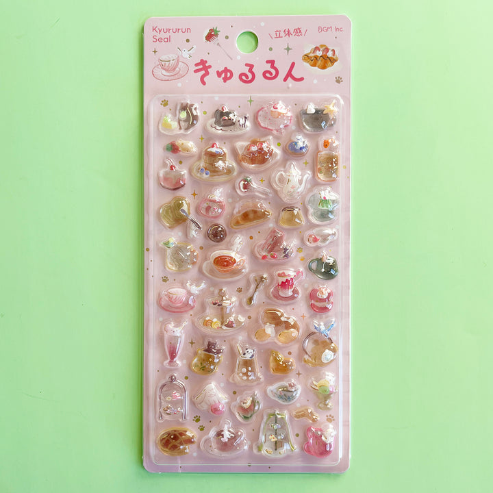 Kyururun Bonbon Drop Stickers