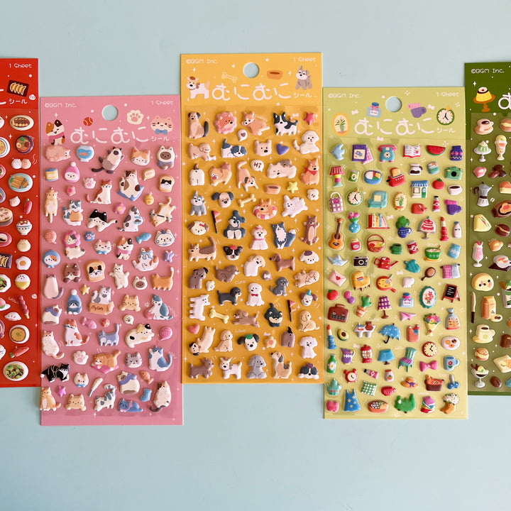 Puffy Life Sticker Sheet