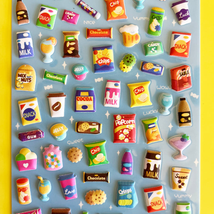 Puffy Life Sticker Sheet