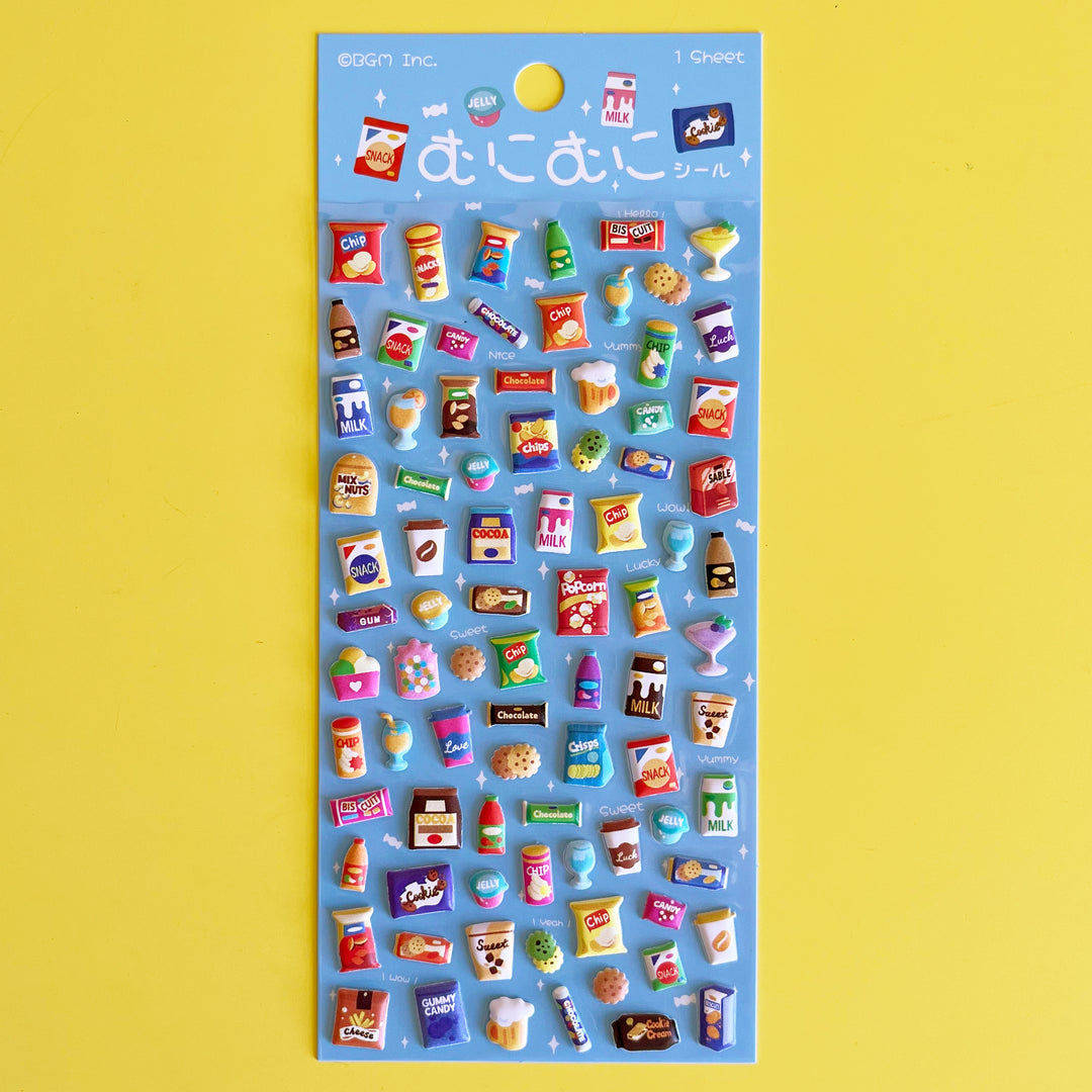 Puffy Life Sticker Sheet
