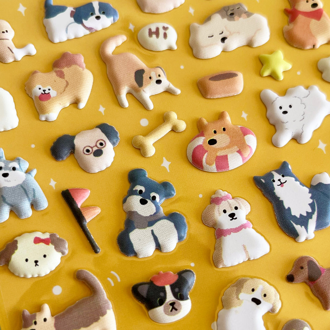 Puffy Life Sticker Sheet