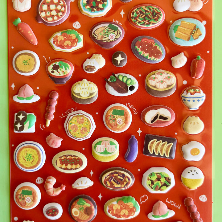 Puffy Life Sticker Sheet