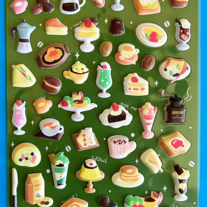 Puffy Life Sticker Sheet