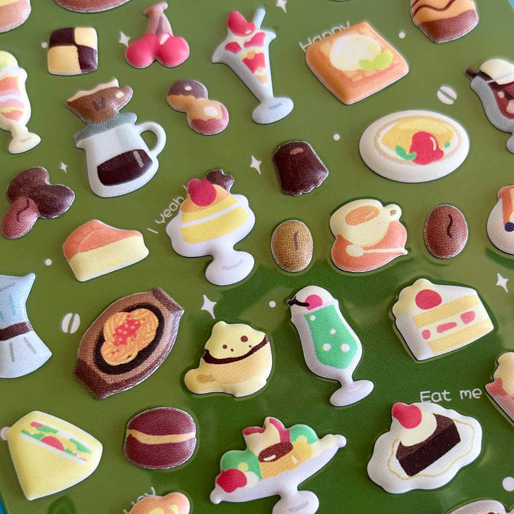 Puffy Life Sticker Sheet