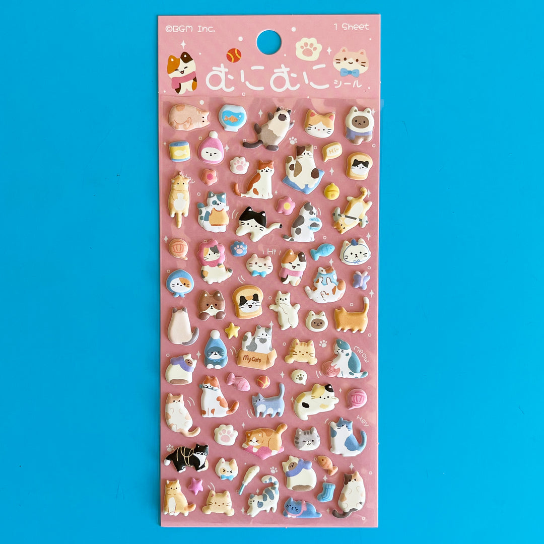 Puffy Life Sticker Sheet