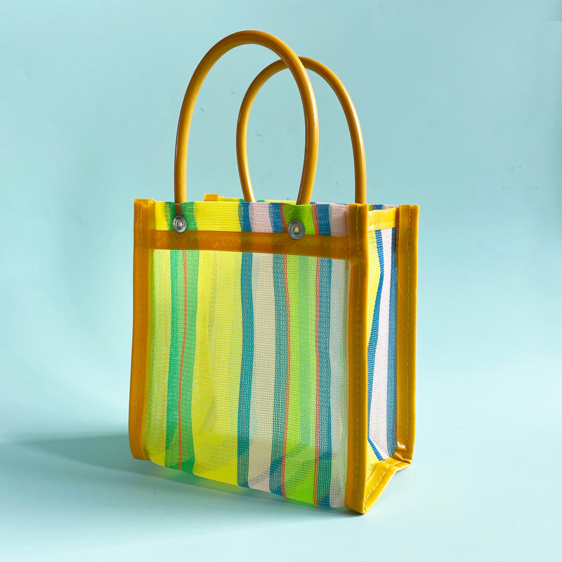 Patterned Party Bag with Gusset