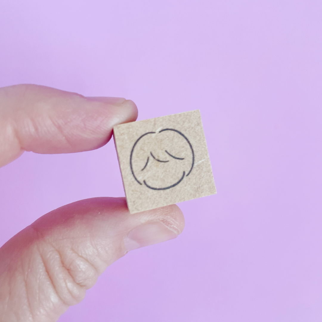 Blank Faces and Speech Bubble Stamps