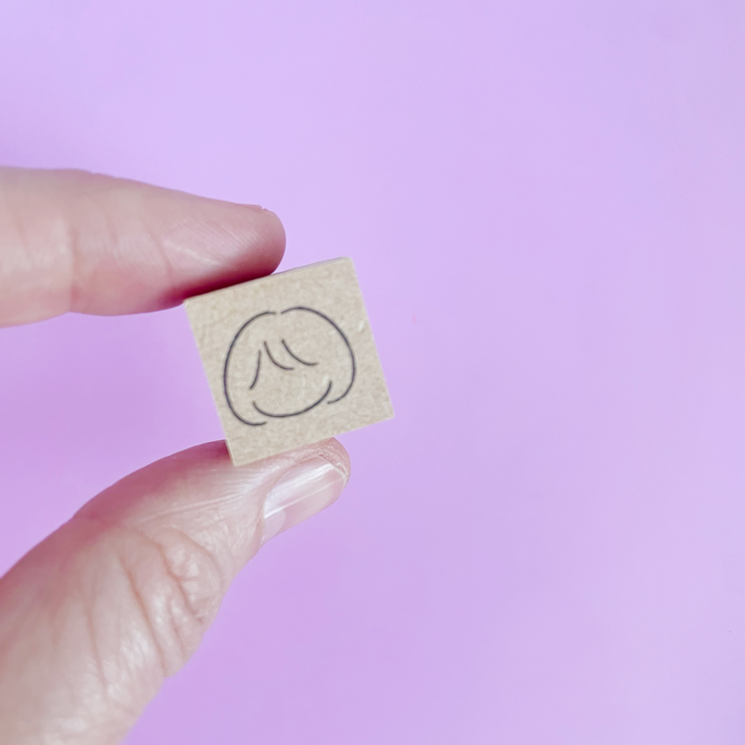 Blank Faces and Speech Bubble Stamps