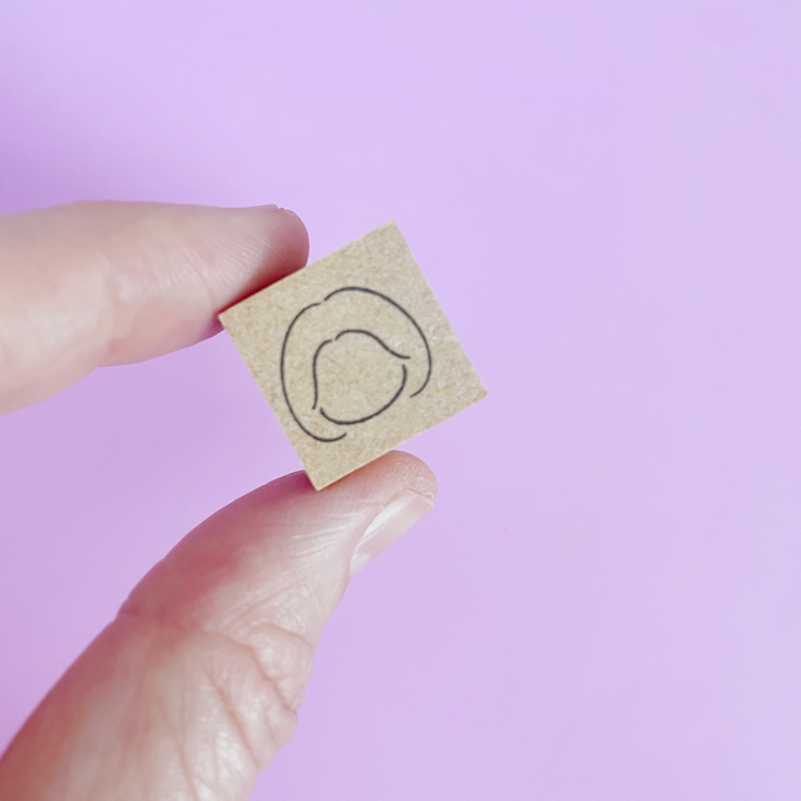 Blank Faces and Speech Bubble Stamps