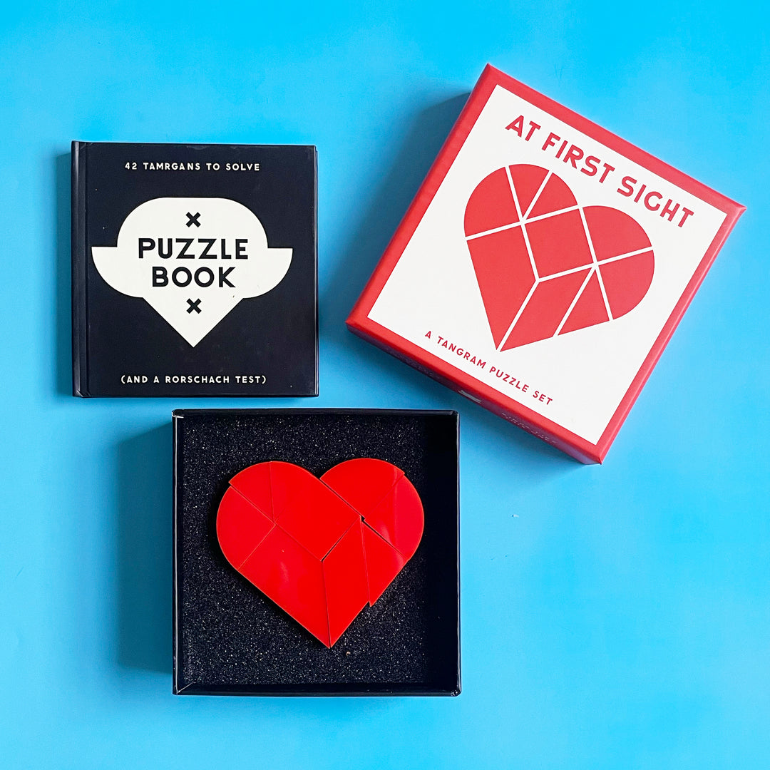 At First Sight - Heart Tangram Puzzle