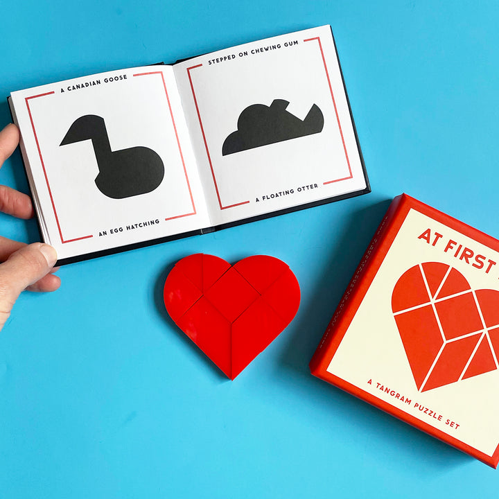 At First Sight - Heart Tangram Puzzle