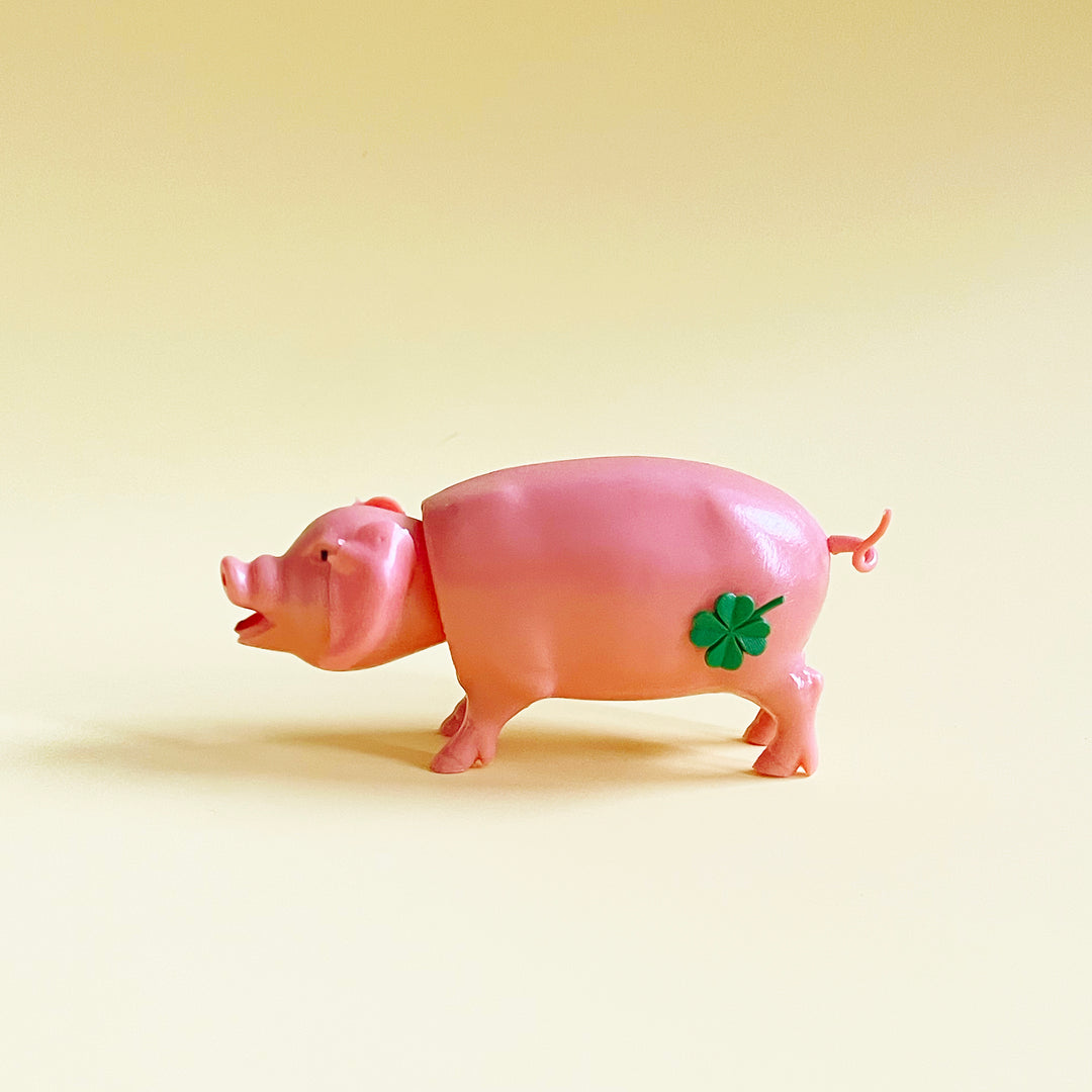 Good Luck Pig Bobblehead
