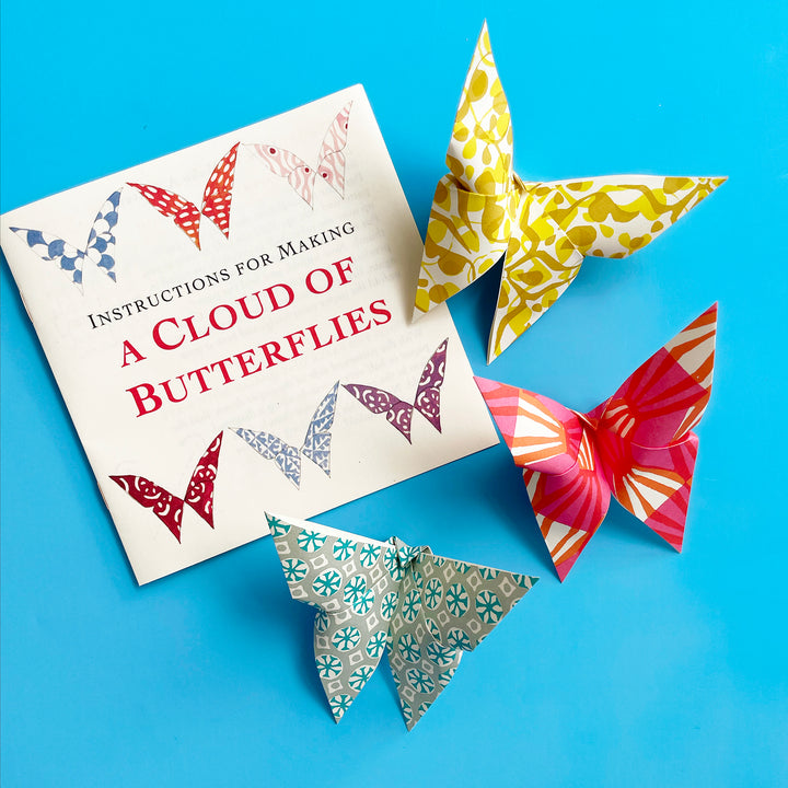 Cloud of Butterflies Origami Kit