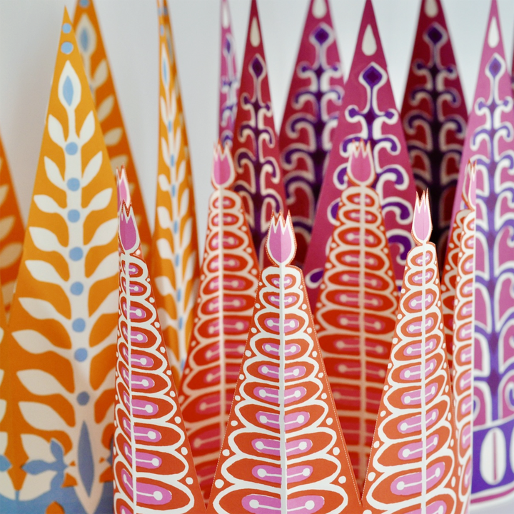 Set of 6 Paper Crowns