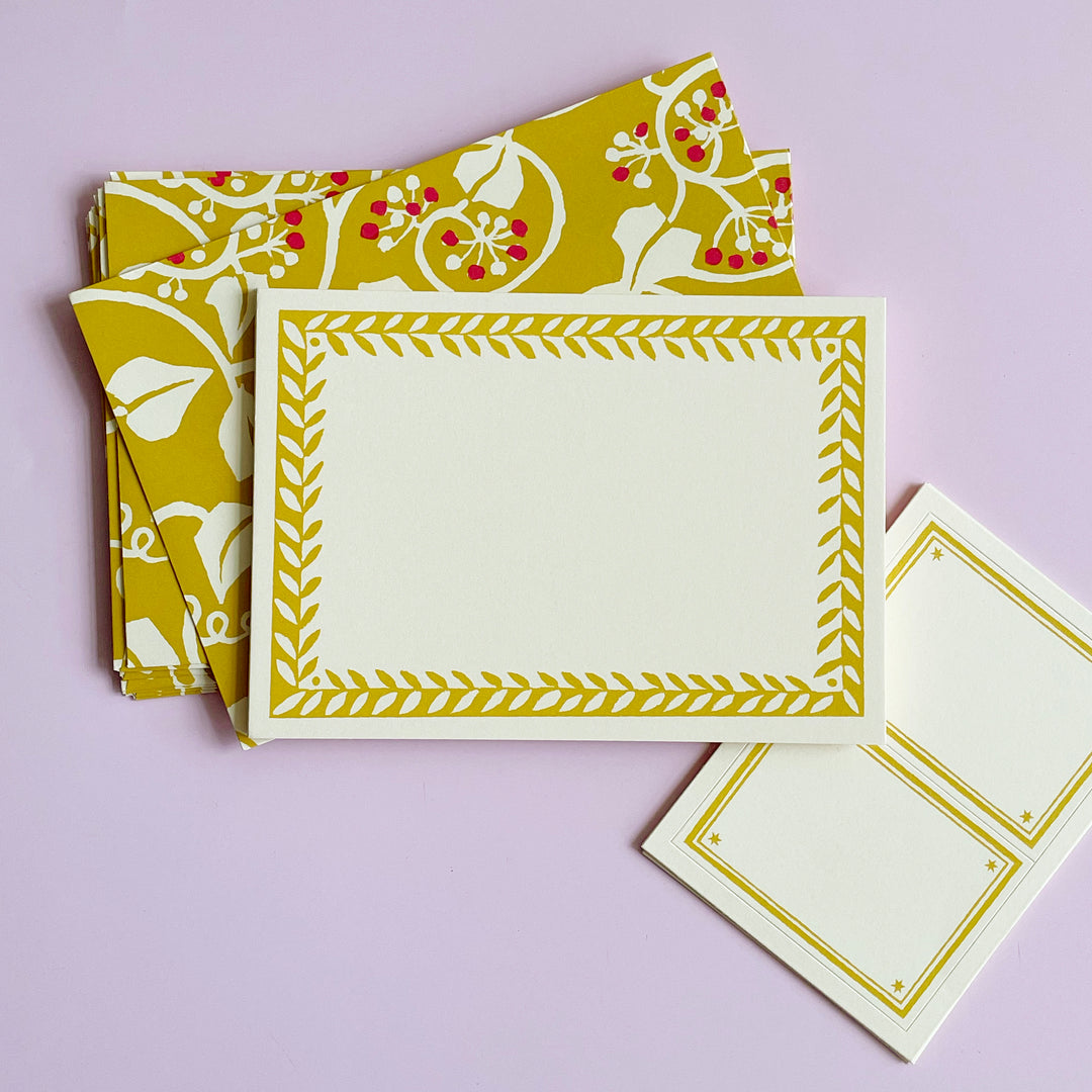 Graphic Notecard Set