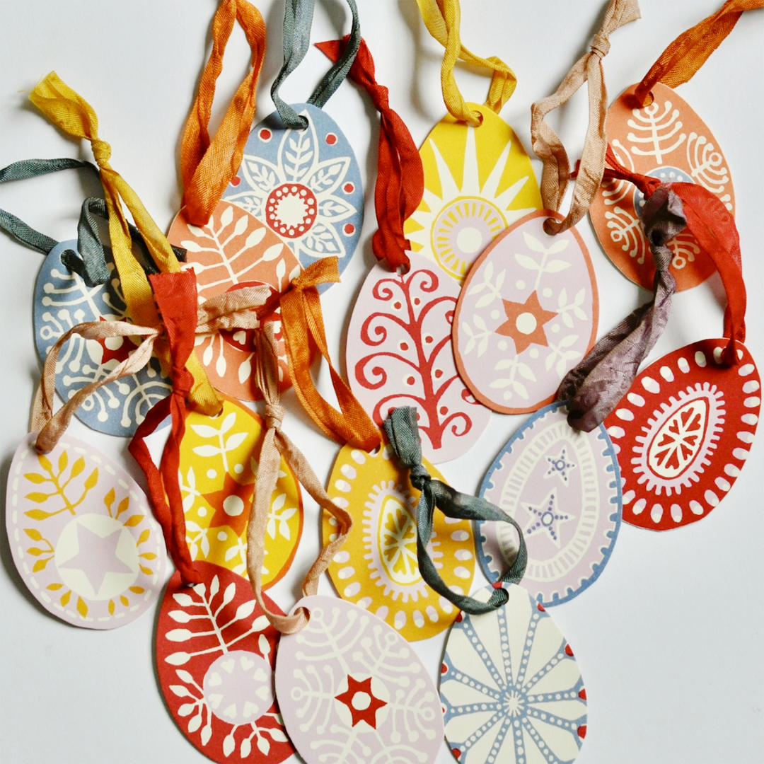 Two Dozen Easter Egg Ornaments