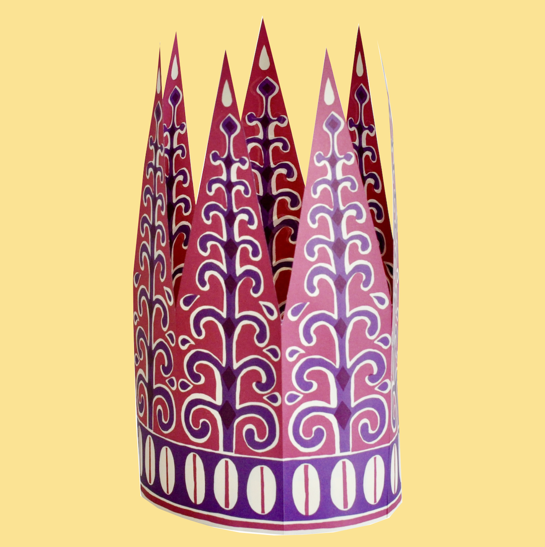 Set of 6 Paper Crowns