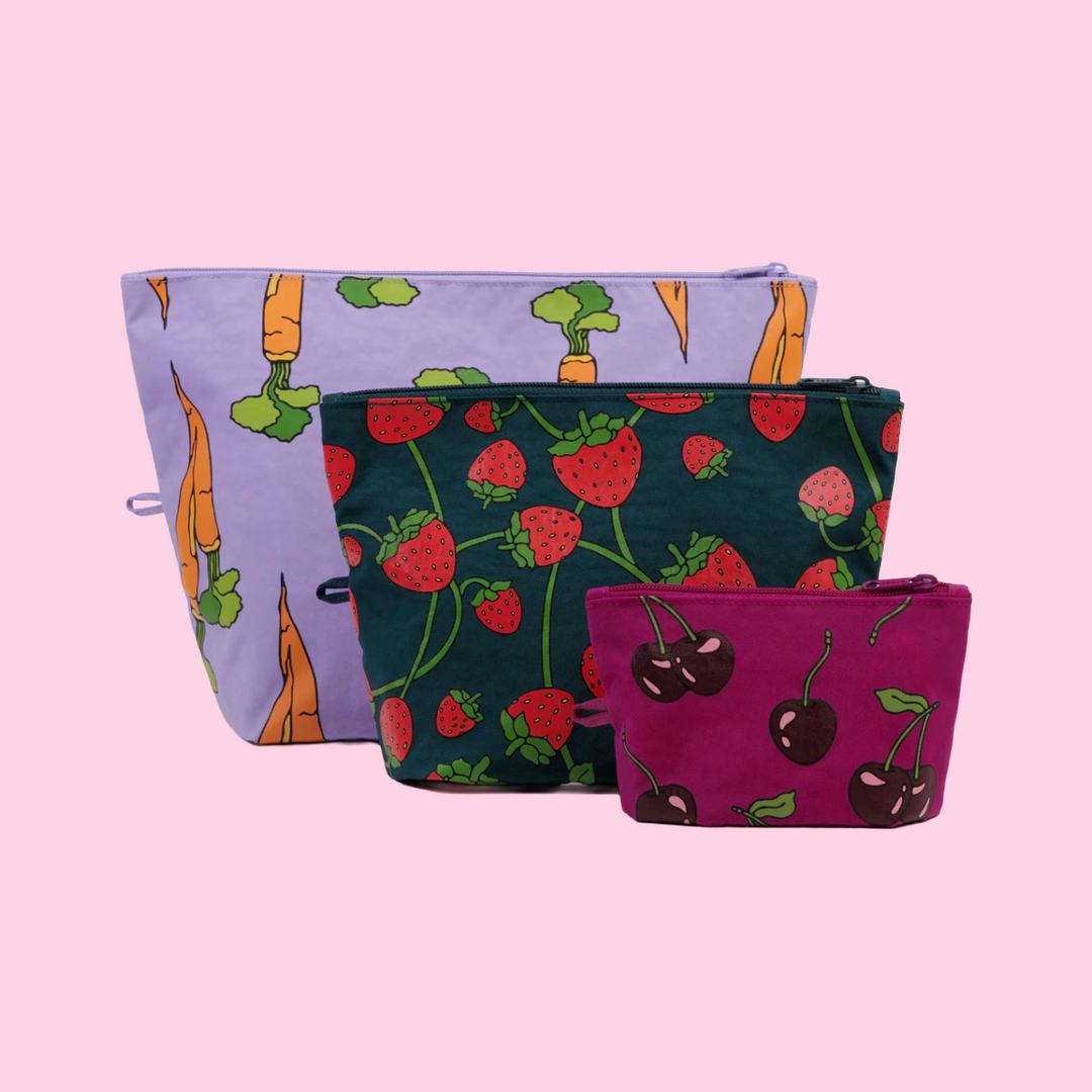 Carrots and Berries Go Pouch Set