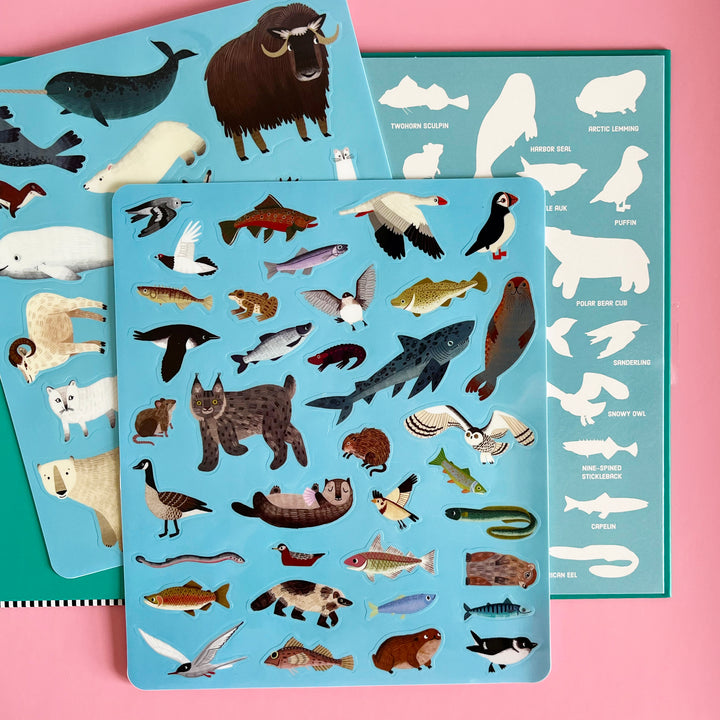 Arctic Life Sticker Play