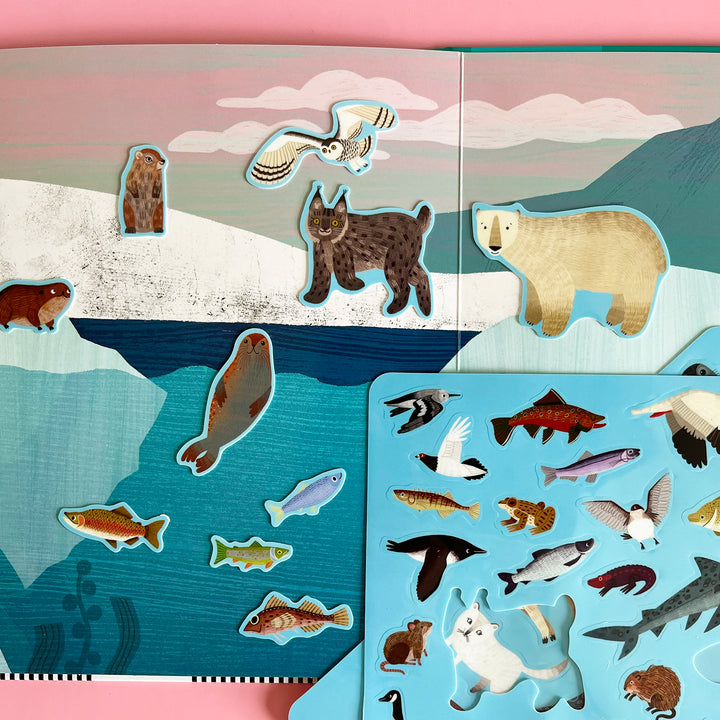 Arctic Life Sticker Play
