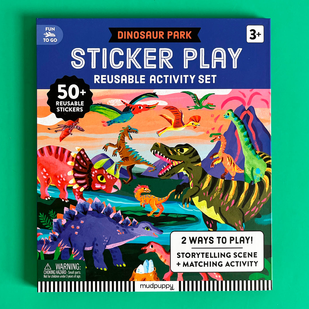 Dinosaur Park Sticker Play
